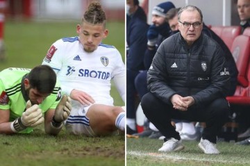 V站体育赛事-利兹爆冷0比3不敌英乙队 自杀式缴械令贝尔萨绝望